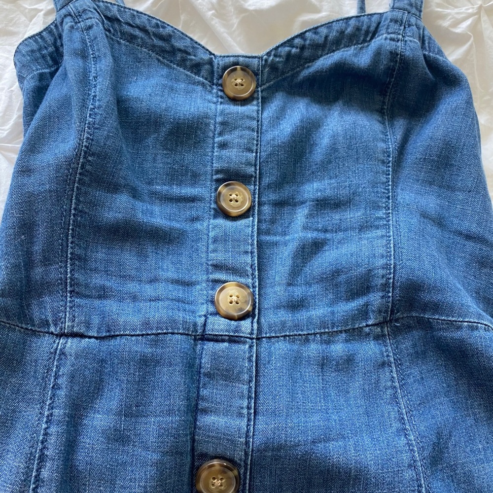 Abercrombie & Fitch soft denim mini dress, S - Picture 3 of 4